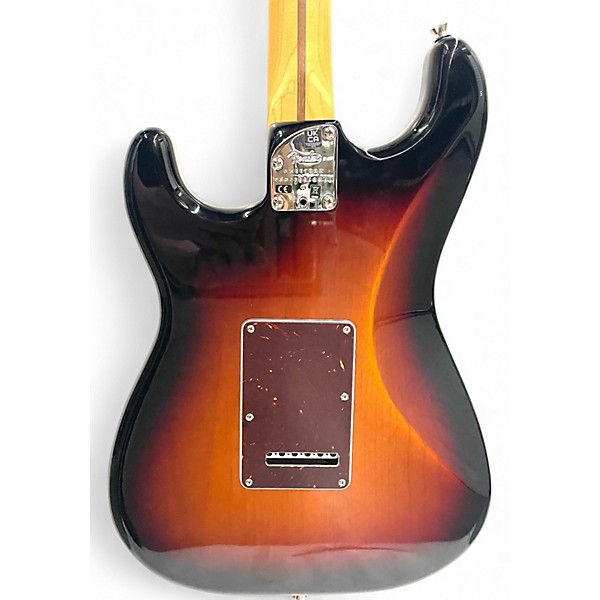 Used 2021 Fender American Professional II Stratocaster 3 Tone Sunburst Solid Body Electric Guitar
