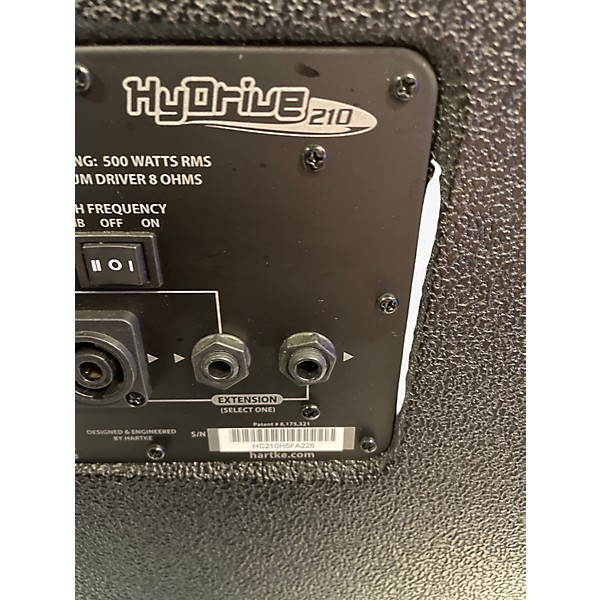 Used Hartke HYDRIVE 2X10 Bass Cabinet