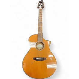 Used Breedlove Pursuit Nylon Natural Classical Acoustic Electric Guitar