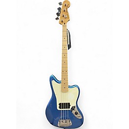 Used Squier AFFINITY JAGUAR BASS Blue Electric Bass Guitar