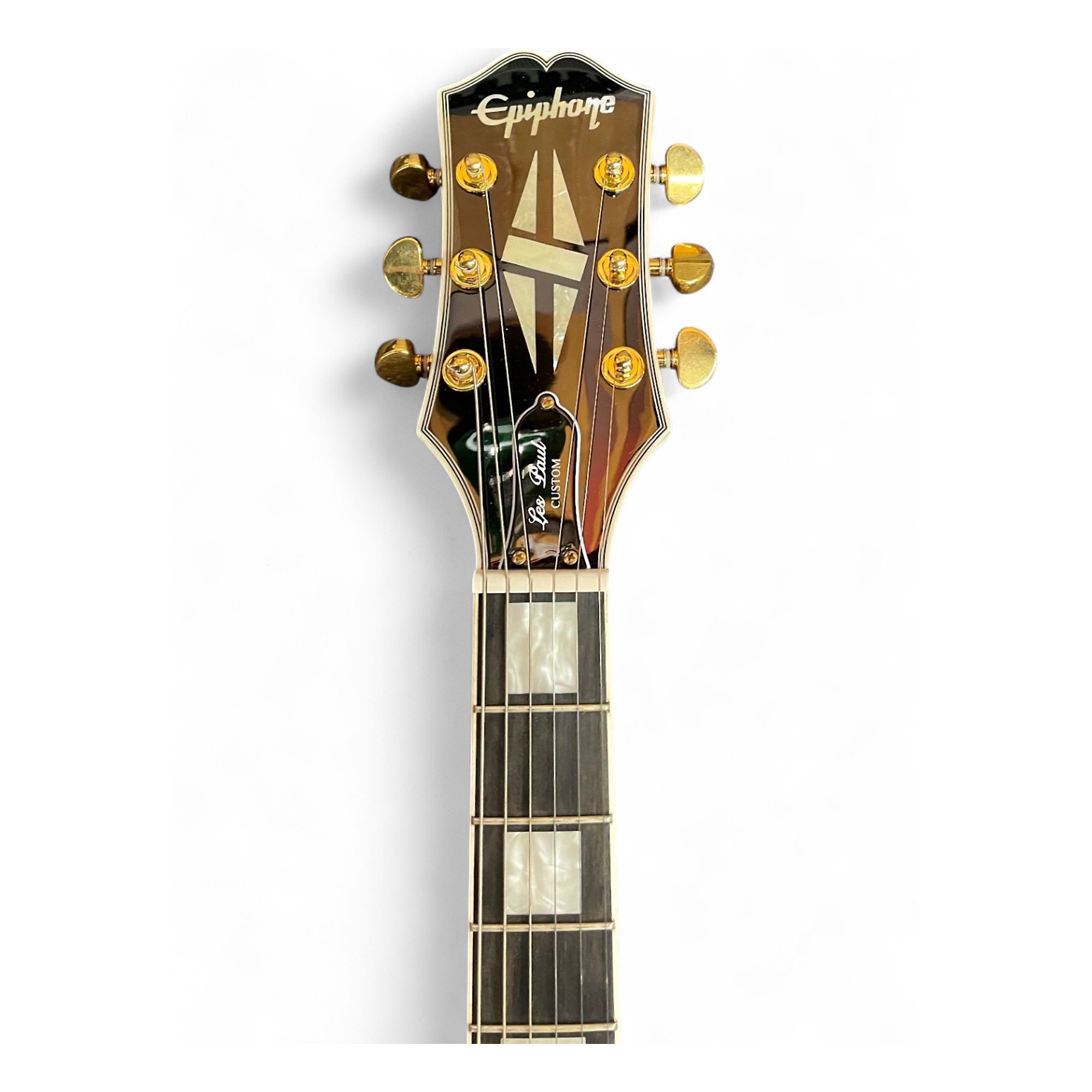 ギター epiphoneLes Paul Custom Koa Natural Epiphone Les Paul Custom Koa - Natural | Long & McQuade