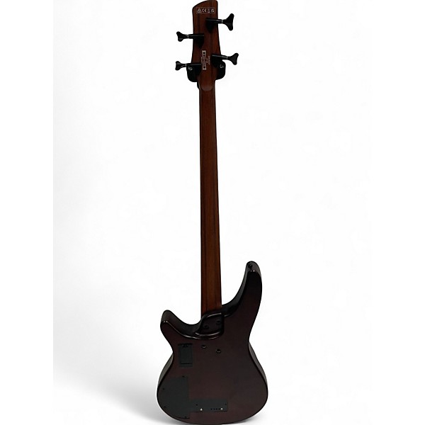 Used Ibanez SRH500F Browned Burst Electric Bass Guitar
