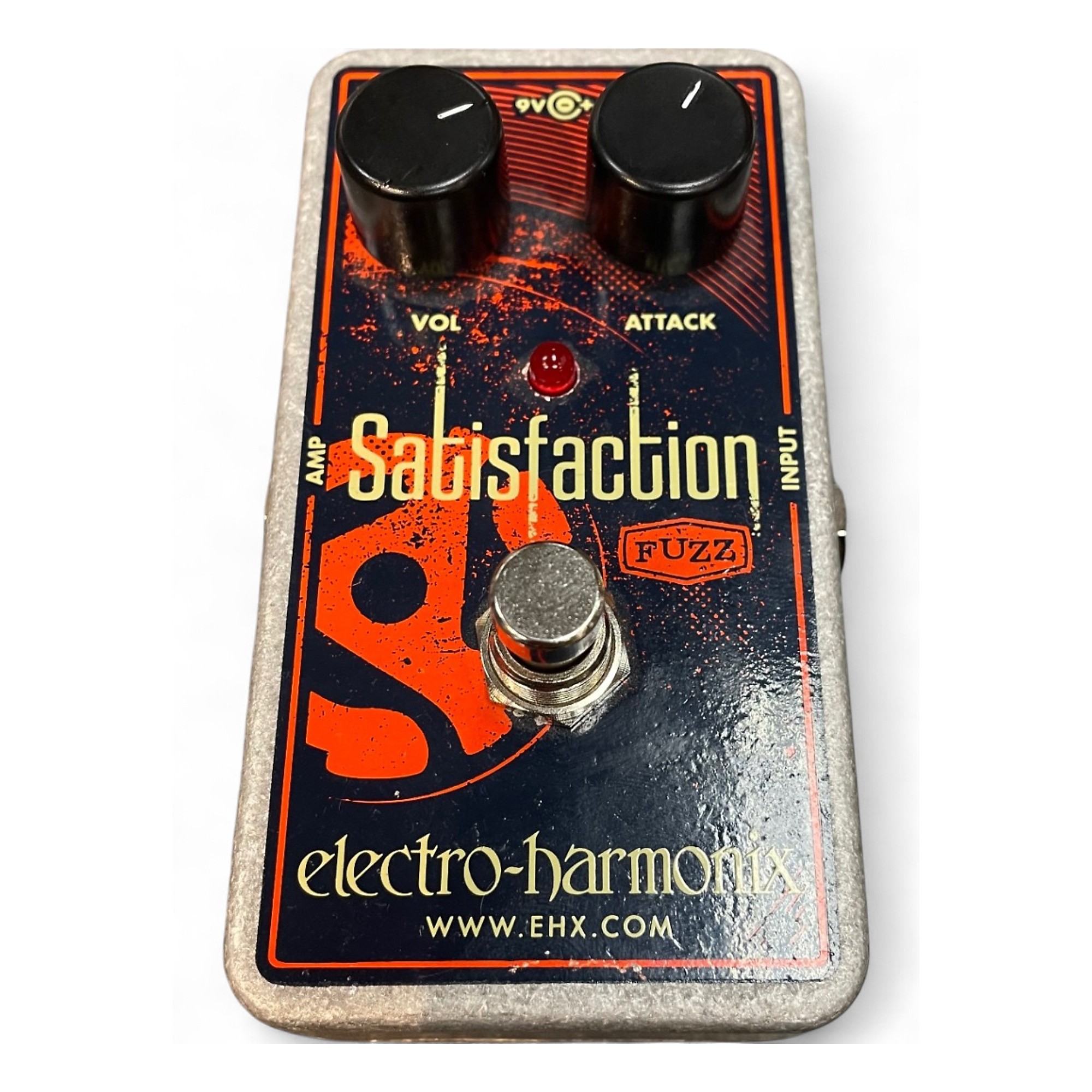 Used Electro-Harmonix Satisfaction Fuzz Effect Pedal
