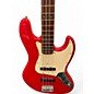Used Fernandes J-Model red Electric Bass Guitar