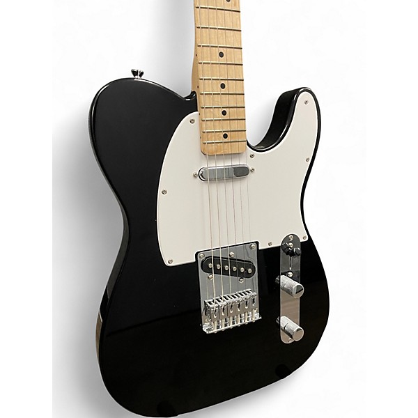 Used Fender squier telecaster Black Solid Body Electric