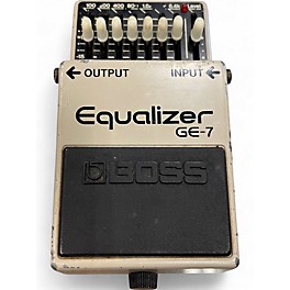 Used BOSS GE7 Equalizer MIJ Pedal