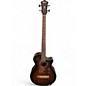 Used Ibanez aegb24e-mhs Mahogany Sunburst Acoustic Bass Guitar thumbnail