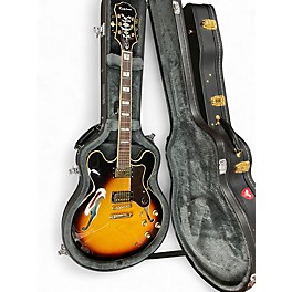 Used Epiphone SHERATON II PRO Sunburst Hollow Body Electric Guitar