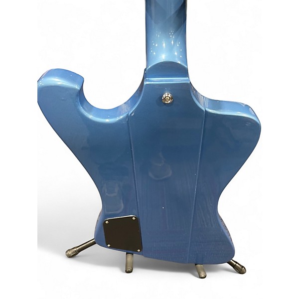 Used Hard Luck Kings SPIDER Pelham Blue Solid Body Electric Guitar