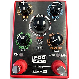 Used Line 6 Pocket Pod Express Amp Modeler Effect Processor