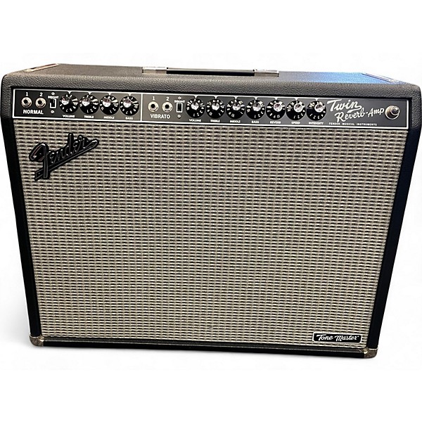 Used Fender Tone Master Twin Reverb 100W 2x12 Guitar Combo Amp