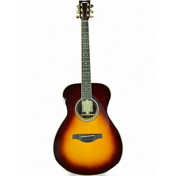 Used Yamaha LSTA 2 Color Sunburst Acoustic Electric Guitar