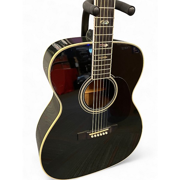 Vintage 1996 Martin J40BK Black Acoustic Guitar