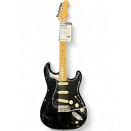 Used Fender Player Stratocaster Black Solid Body Electric Guitar