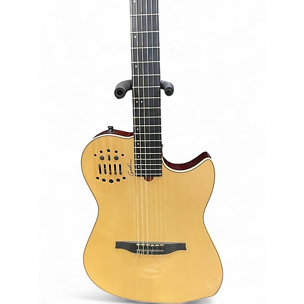 Used Godin MULTIAC NYLON - SA Natural Classical Acoustic Electric Guitar