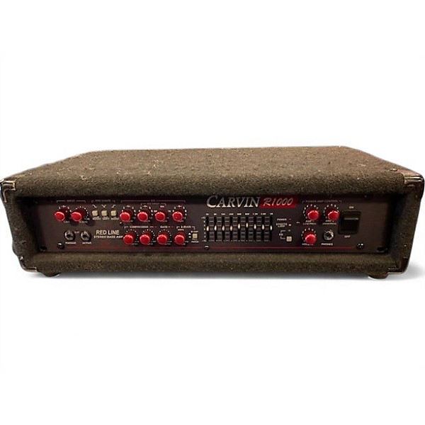 Used Carvin R1000 Red Line Bass Amp Head