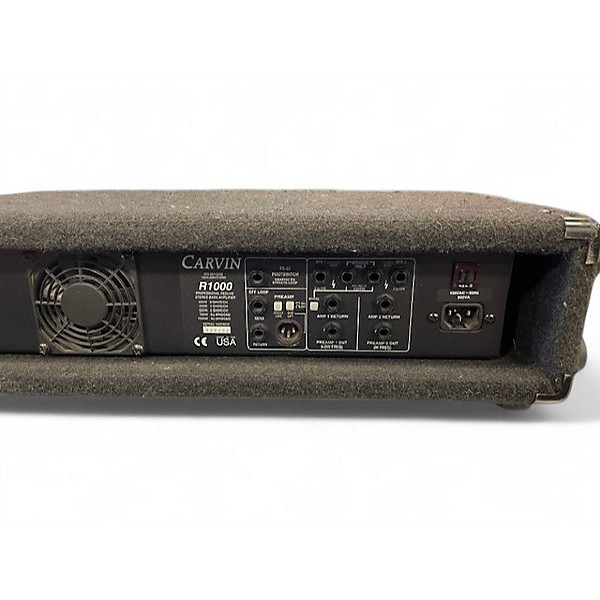 Used Carvin R1000 Red Line Bass Amp Head