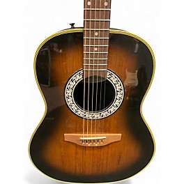 Used Ovation CC11 Celebrity Vintage Sunburst Acoustic Guitar