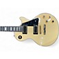 Used Epiphone LES PAUL CUSTOM BLACKBACK Antique Ivory Solid Body Electric Guitar