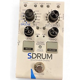 Used DigiTech SDRUM Auto-Drummer Pedal