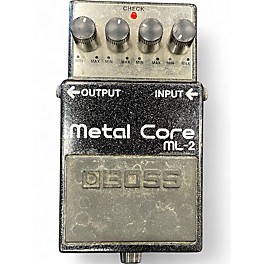 Used BOSS ML2 Metal Core Distortion Effect Pedal