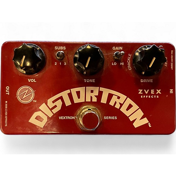 Used ZVEX VDT Distortion Pedal Effect Pedal
