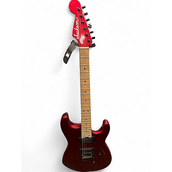Used Jackson Pro Series Gus G San Dimas Candy Apple Red Solid Body Electric Guitar