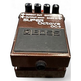 Used BOSS OC3 Super Octave Effect Pedal
