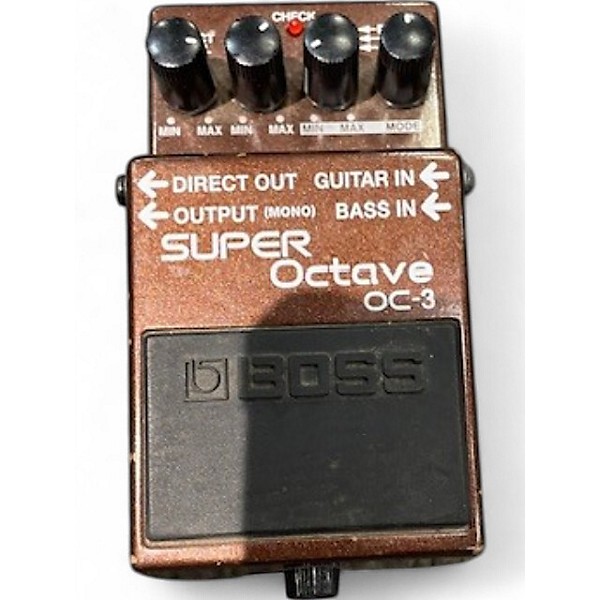 Used BOSS OC3 Super Octave Effect Pedal