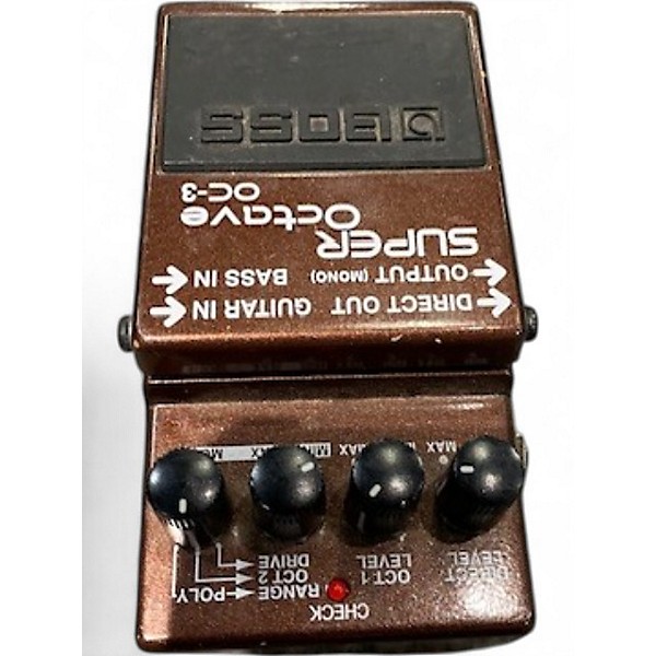 ベース BOSS SUPER Octave OC-3 Used BOSS OC3 Super Octave Effect Pedal | Guitar Center