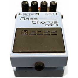 Used BOSS CEB3 Bass Chorus Bass Effect Pedal