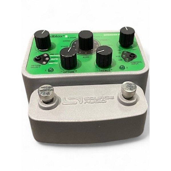 Used Source Audio Soundblox 2 Demension Reverb Effect Pedal