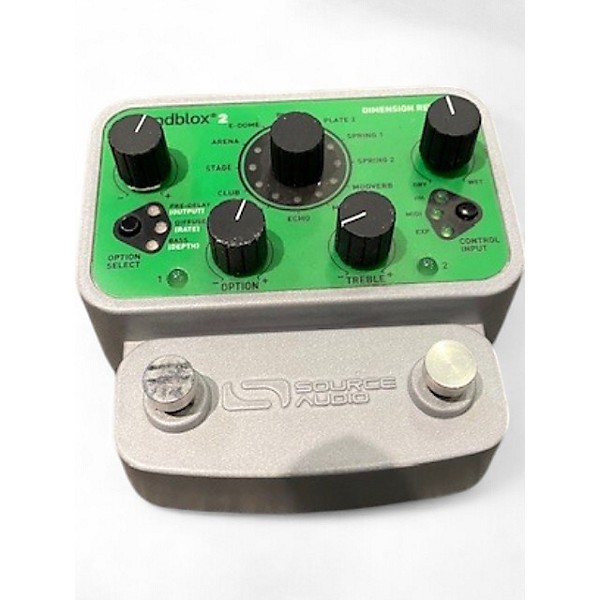 Used Source Audio Soundblox 2 Demension Reverb Effect Pedal