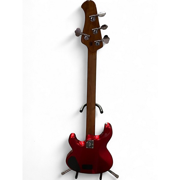 Used Ernie Ball Music Man Stingray 4 String Candy Apple Red