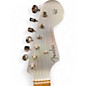 Used Fender H.E.R. Stratocaster Metallic Silver Solid Body Electric Guitar