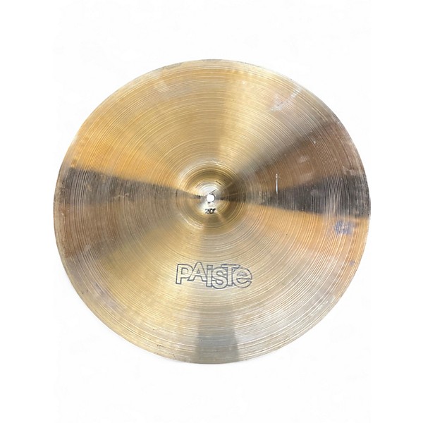Used Paiste 20in black label 2002 Cymbal