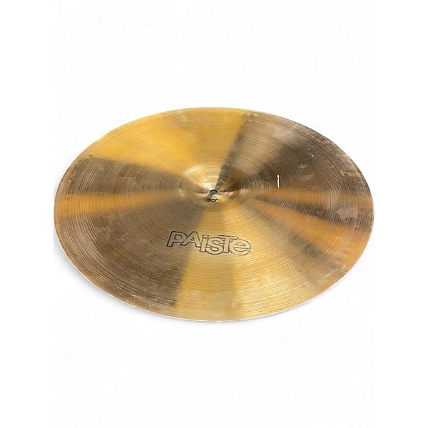 Used Paiste 20in black label 2002 Cymbal