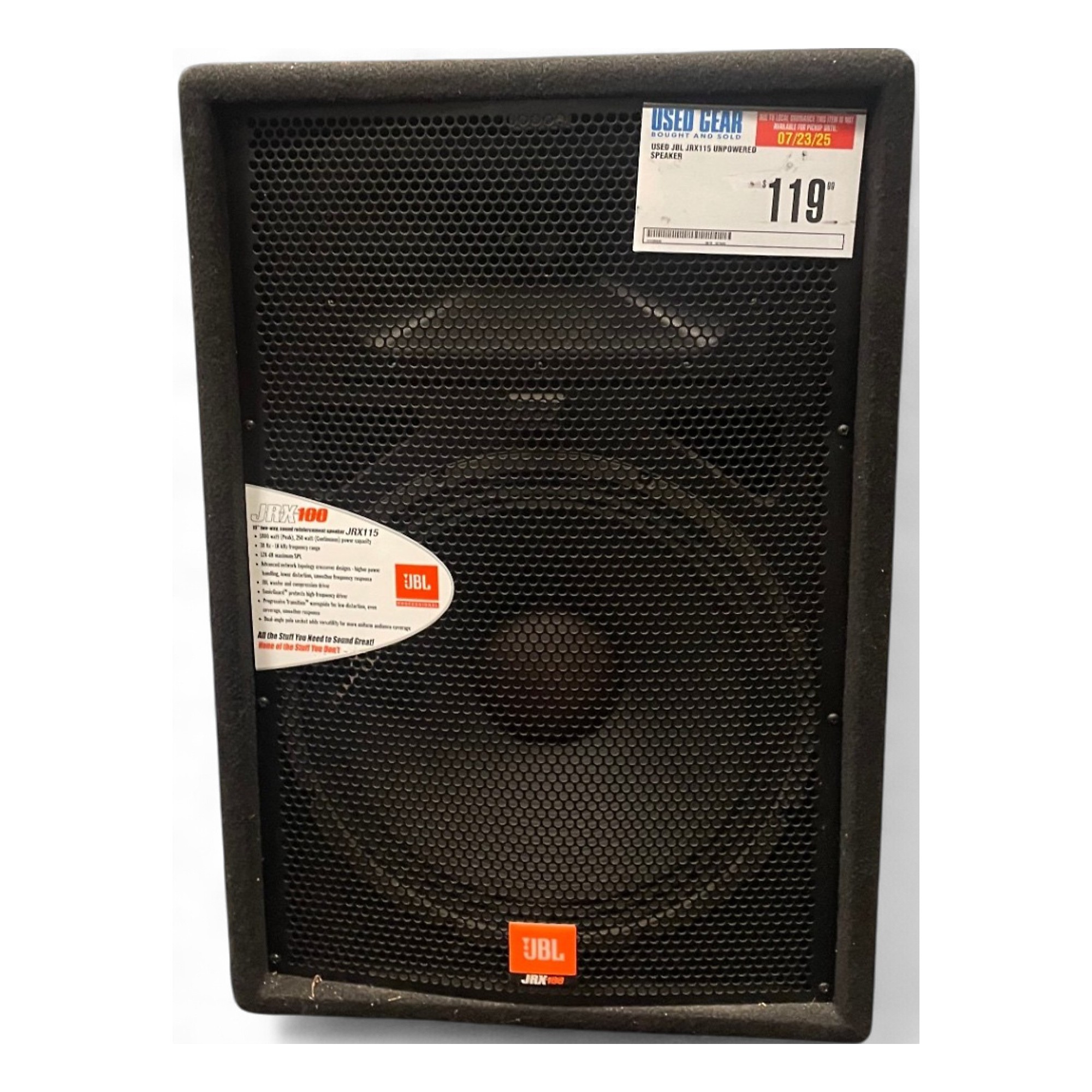 ⭕️安心保証 JBL JRX115 スピーカー JRX100 88386 2025年最新】jbl JRX100の人気アイテム - メルカリ