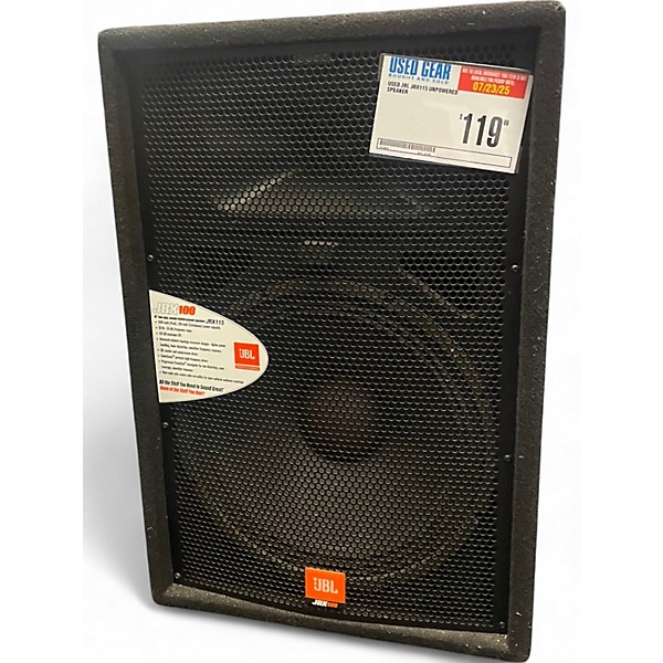 Used JBL JRX115 Unpowered Speaker