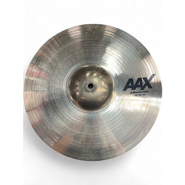 Used SABIAN 14in AAX XPLOSION HATS Cymbal