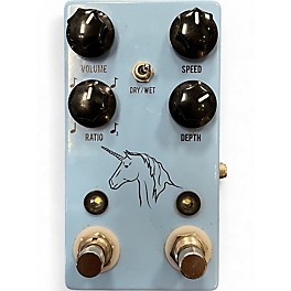 Used JHS Pedals Unicorn Uni-Vibe Photocell Modulator with Tap Tempo Effect Pedal