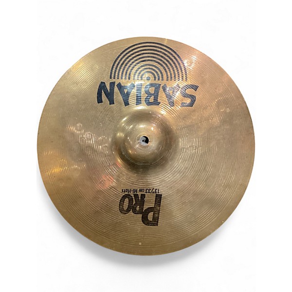 Used SABIAN 13in B8 Pro Hi Hat Pair Cymbal