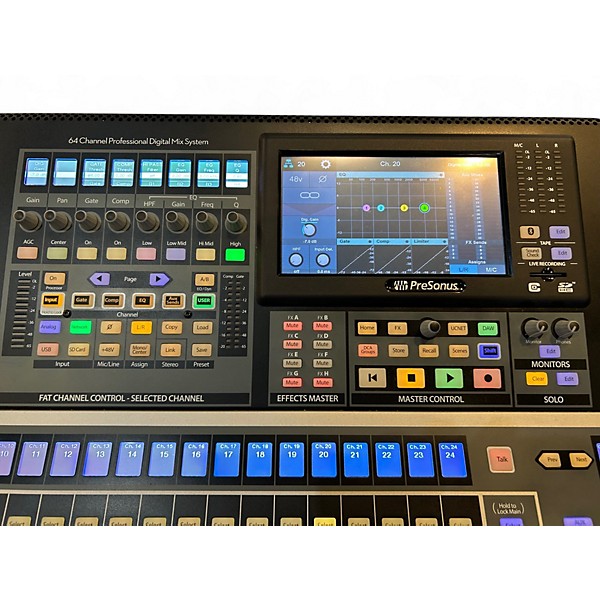 Used PreSonus STUDIOLIVE 64 Digital Mixer