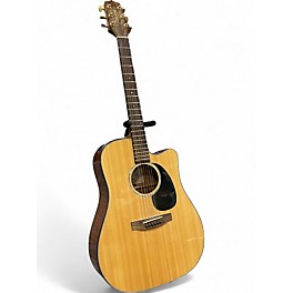 Used Takamine EC340C Natural Acoustic Electric Guitar