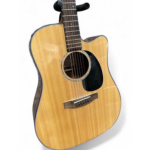 Used Takamine EC340C Natural Acoustic Electric Guitar