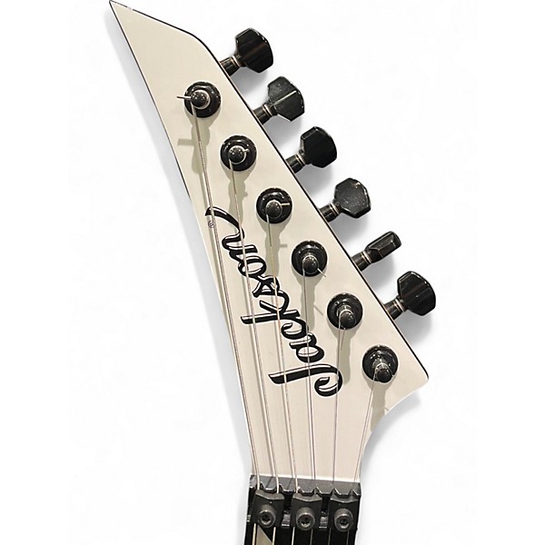 Used Jackson MJ SERIES DINKY DKR SNOW WHITE Solid Body Electric Guitar