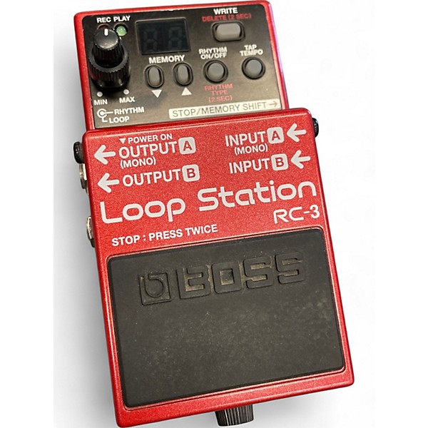 Used BOSS RC3 Loop Station Pedal