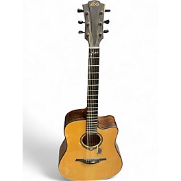 Used Lag Guitars TRAMONTANE Natural Acoustic Electric Guitar
