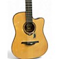 Used Lag Guitars TRAMONTANE Natural Acoustic Electric Guitar