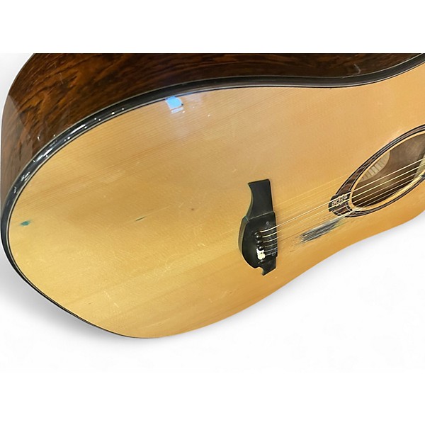 Used Lag Guitars TRAMONTANE Natural Acoustic Electric Guitar